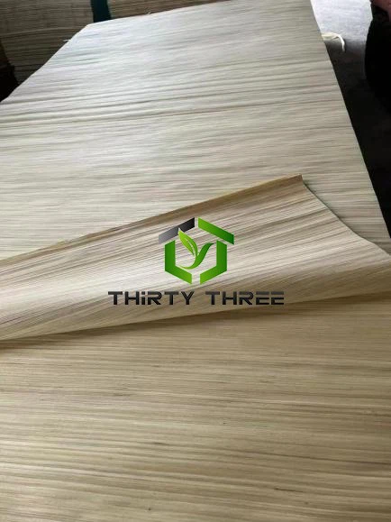 Long/Short Grain White Recon Poplar Veneer With Premium Quality
